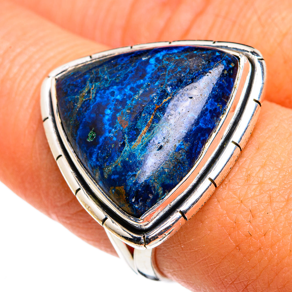 Shattuckite Rings handcrafted by Anasilvercos - RING79965