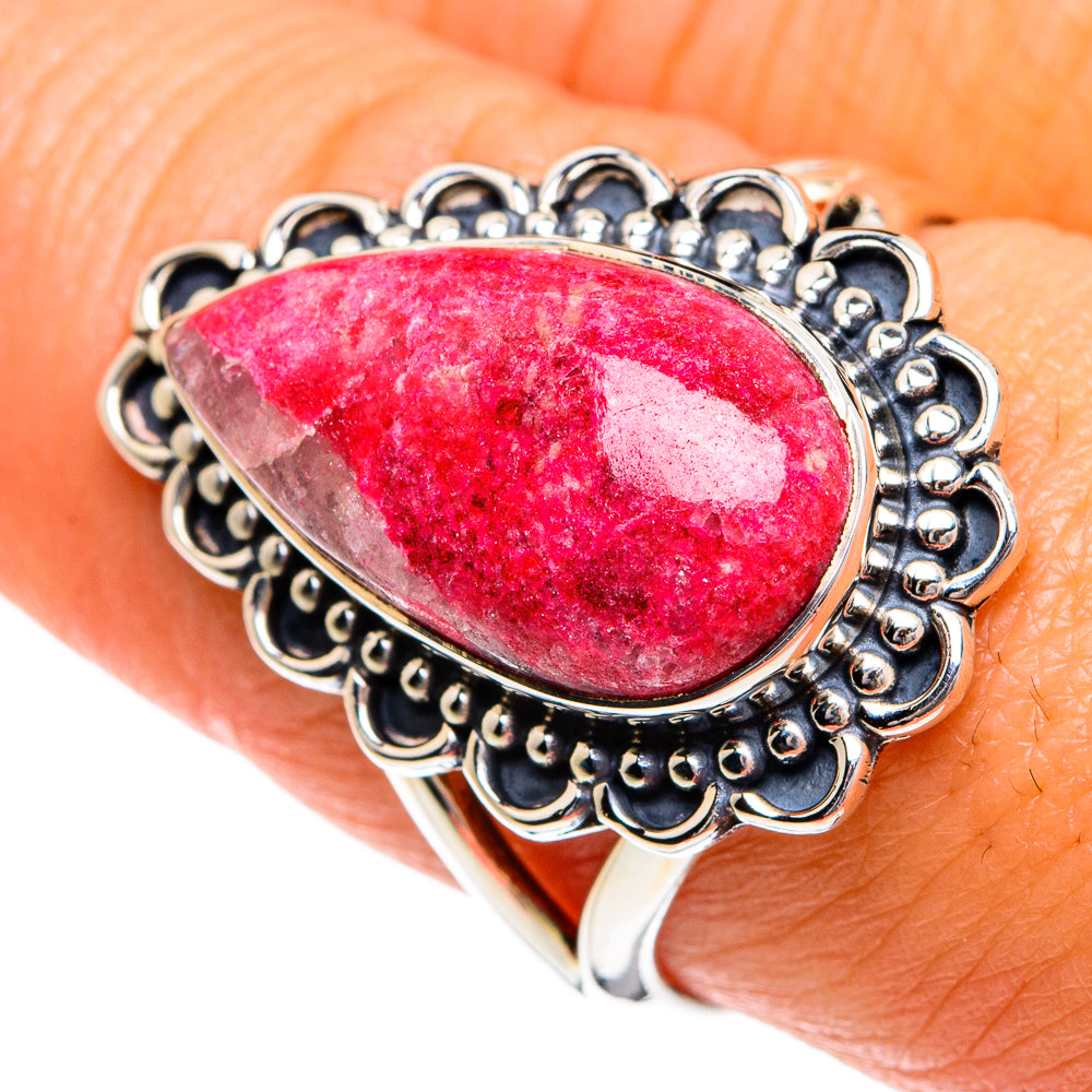 Thulite Rings handcrafted by Anasilvercos - RING79990