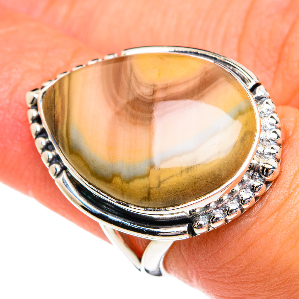 Willow Creek Jasper Rings handcrafted by Anasilvercos - RING80021