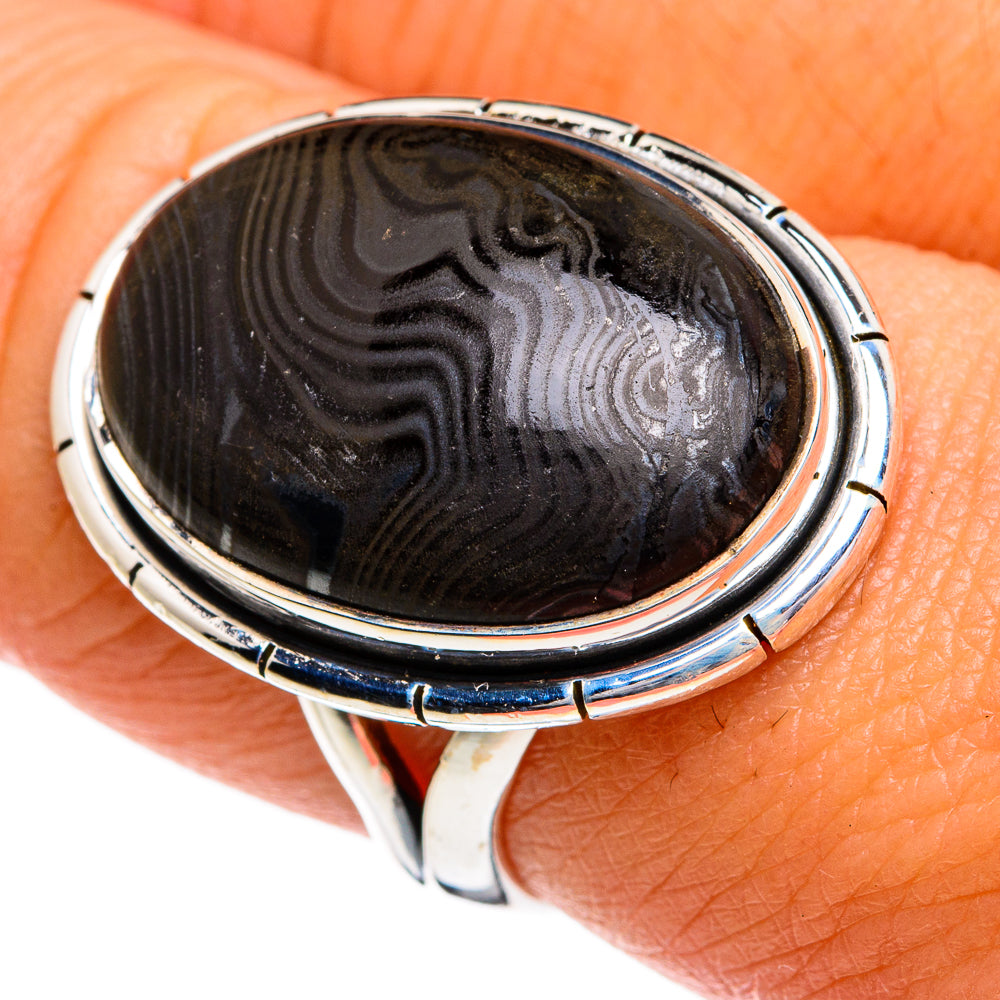 Psilomelane Rings handcrafted by Anasilvercos - RING80035