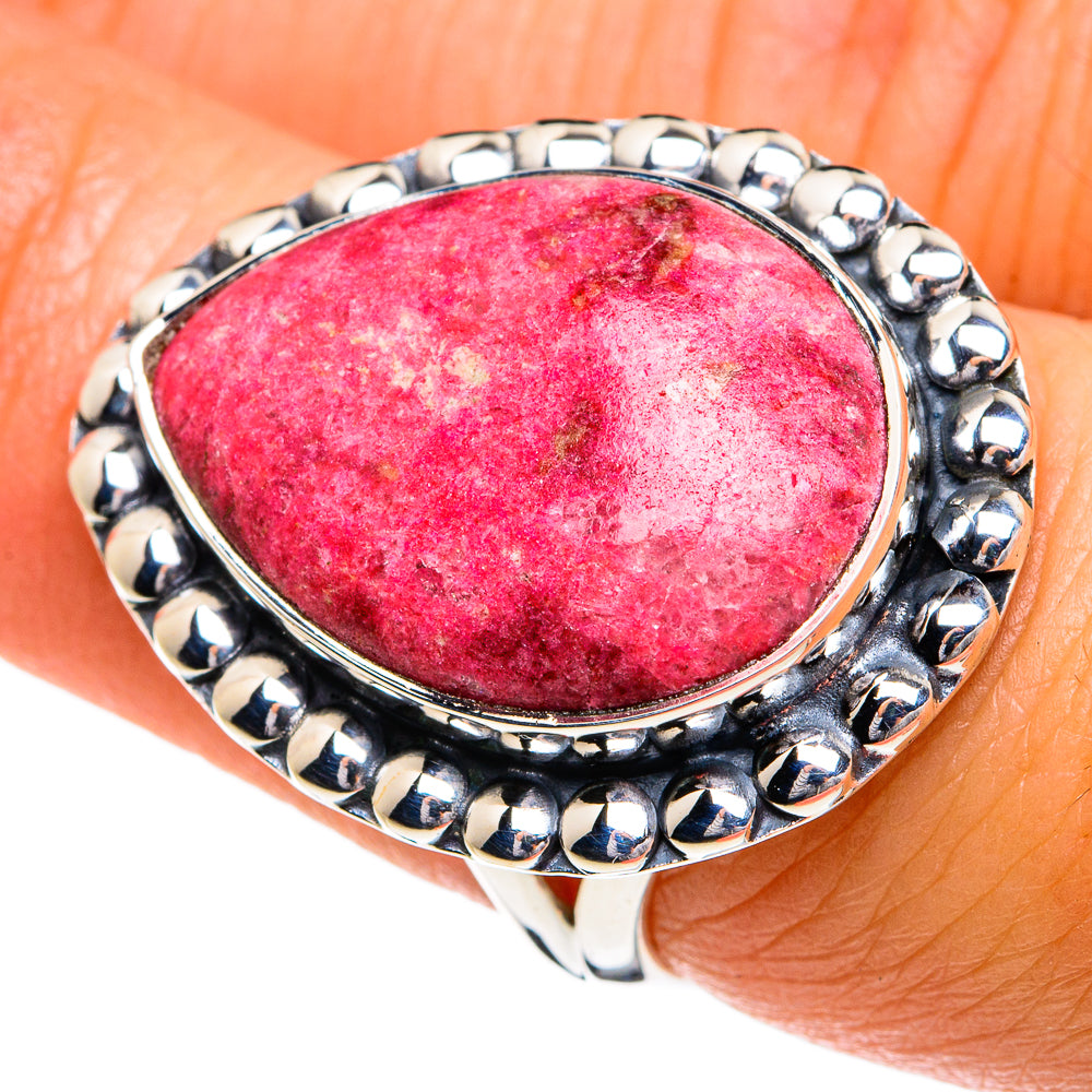 Thulite Rings handcrafted by Anasilvercos - RING80059