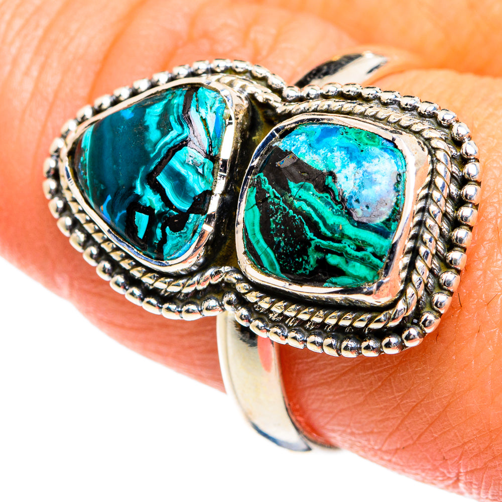 Shattuckite Rings handcrafted by Anasilvercos - RING80083