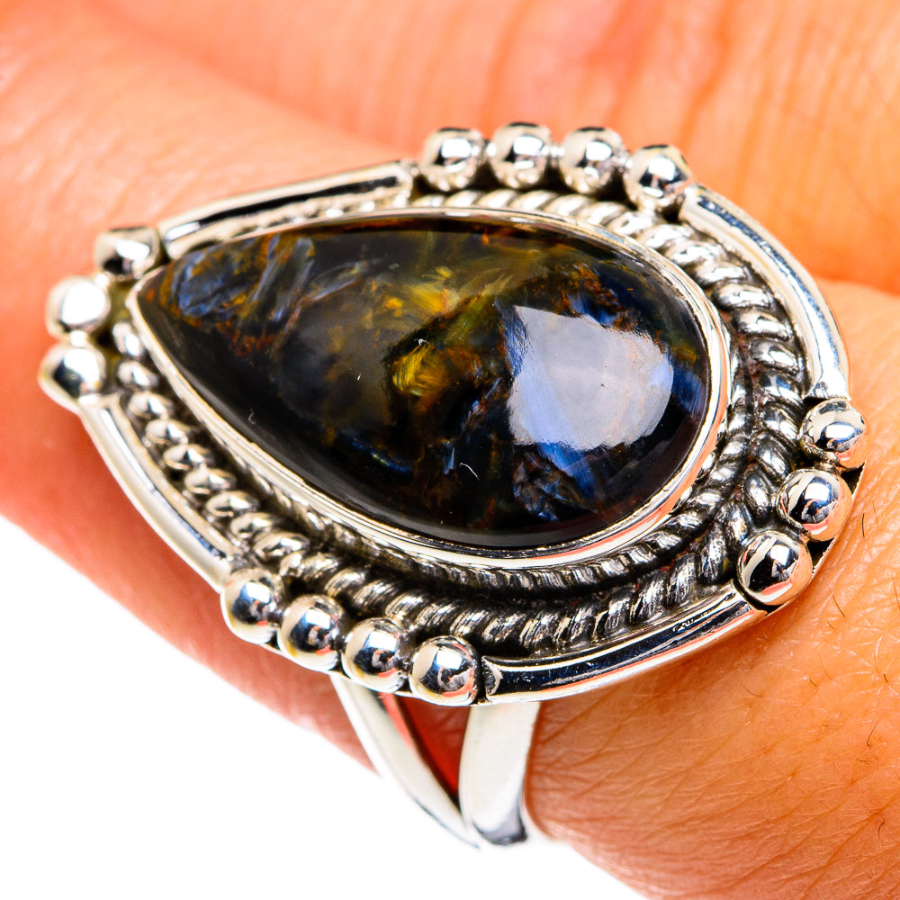 Pietersite Rings handcrafted by Anasilvercos - RING80099