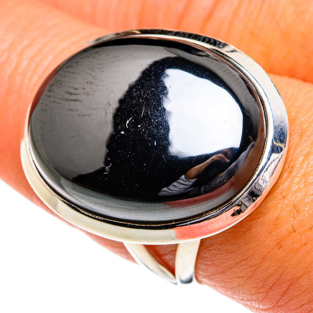Hematite Rings handcrafted by Anasilvercos - RING80107