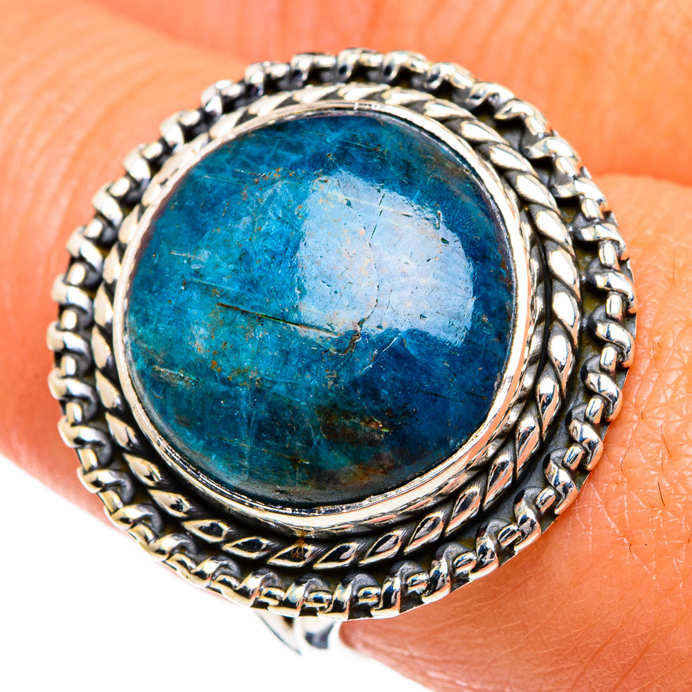 Apatite Rings handcrafted by Anasilvercos - RING80147