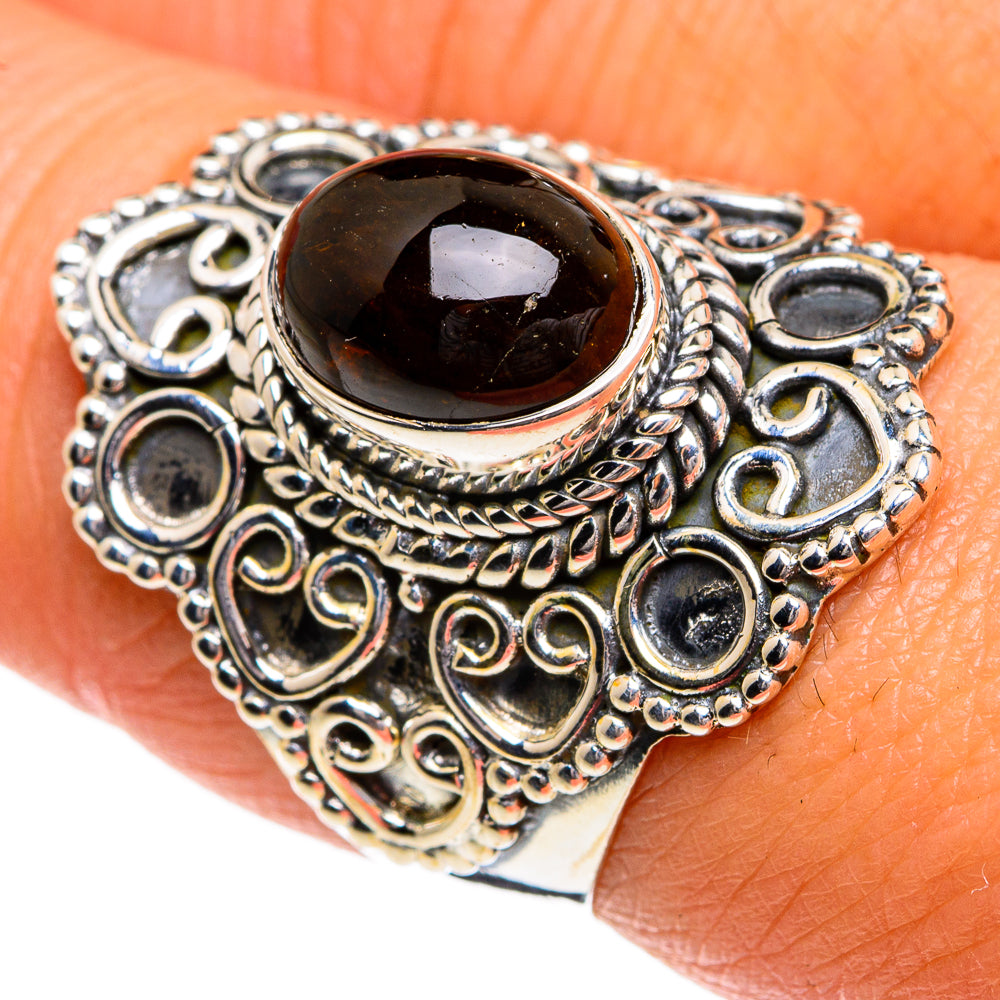 Baltic Amber Rings handcrafted by Anasilvercos - RING80181