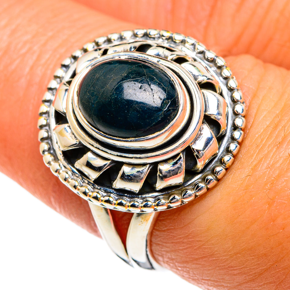 Chrysocolla Rings handcrafted by Anasilvercos - RING80253