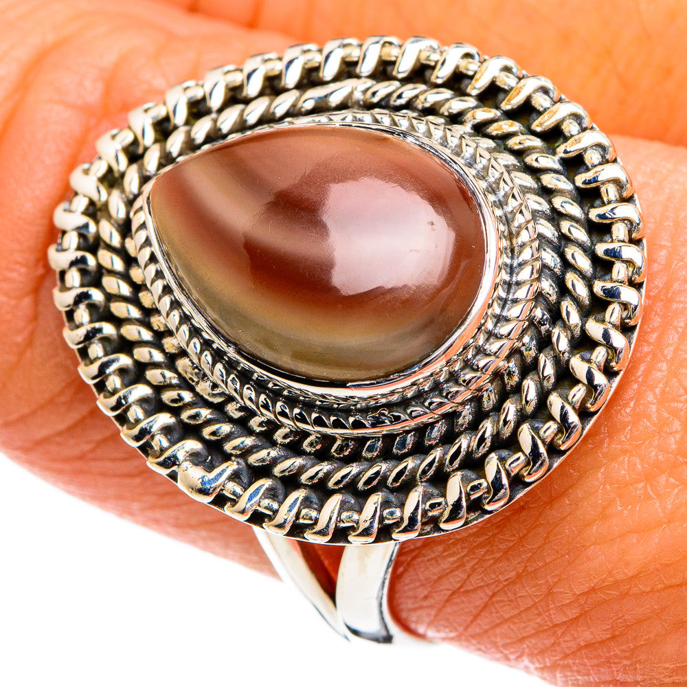 Willow Creek Jasper Rings handcrafted by Anasilvercos - RING80256