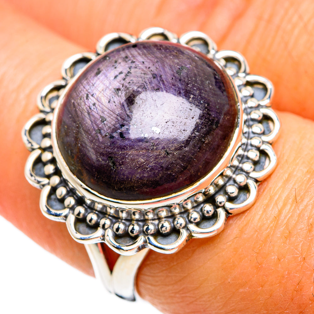 Star Ruby Rings handcrafted by Anasilvercos - RING80316
