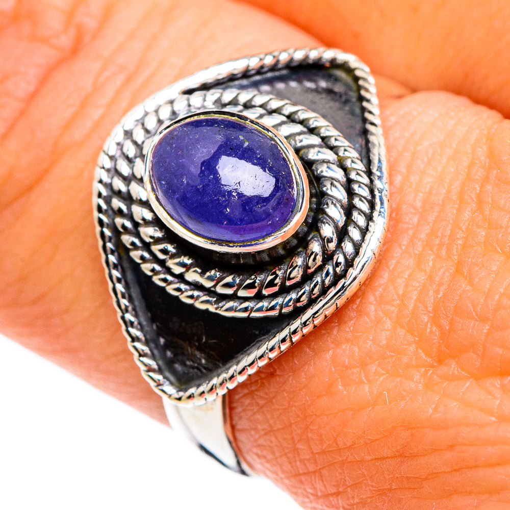Tanzanite Rings handcrafted by Anasilvercos - RING80323