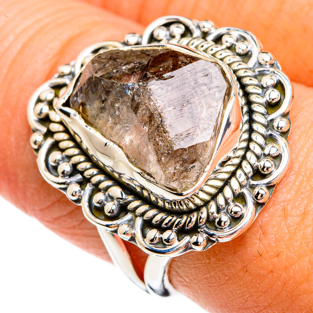 Herkimer Diamond Rings handcrafted by Anasilvercos - RING80380