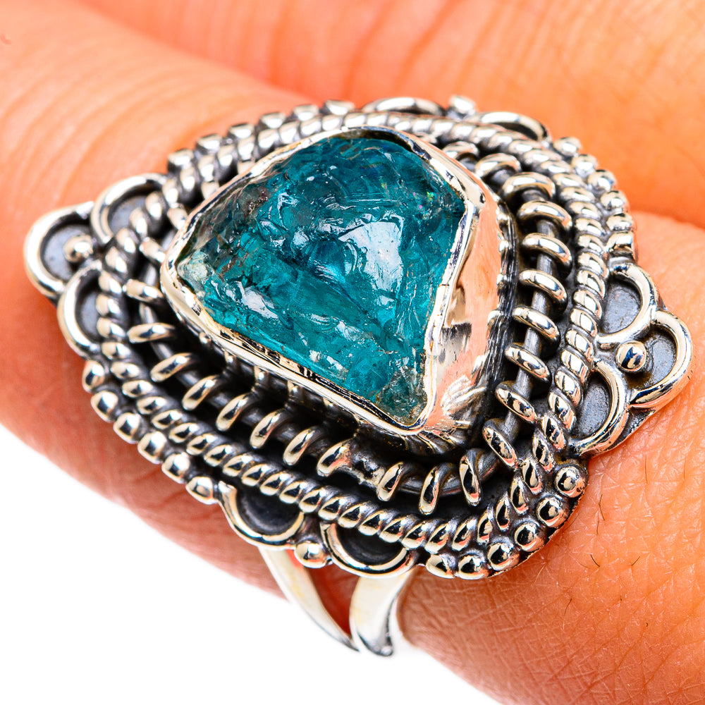 Apatite Rings handcrafted by Anasilvercos - RING80392