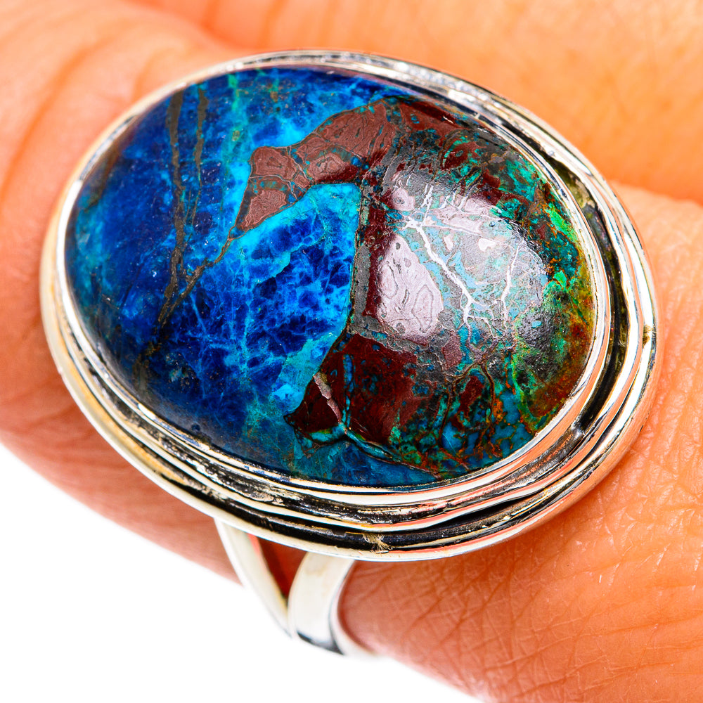 Shattuckite Rings handcrafted by Anasilvercos - RING80568