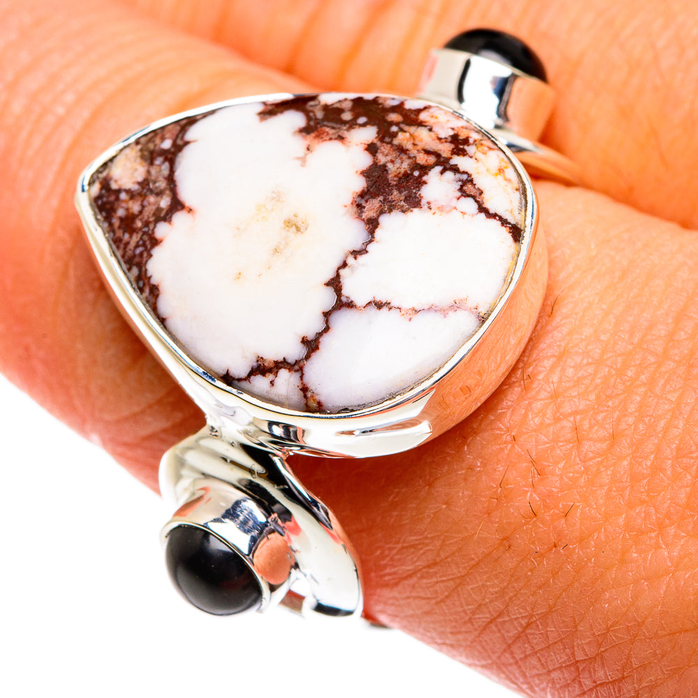 Wild Horse Jasper Rings handcrafted by Anasilvercos - RING80580