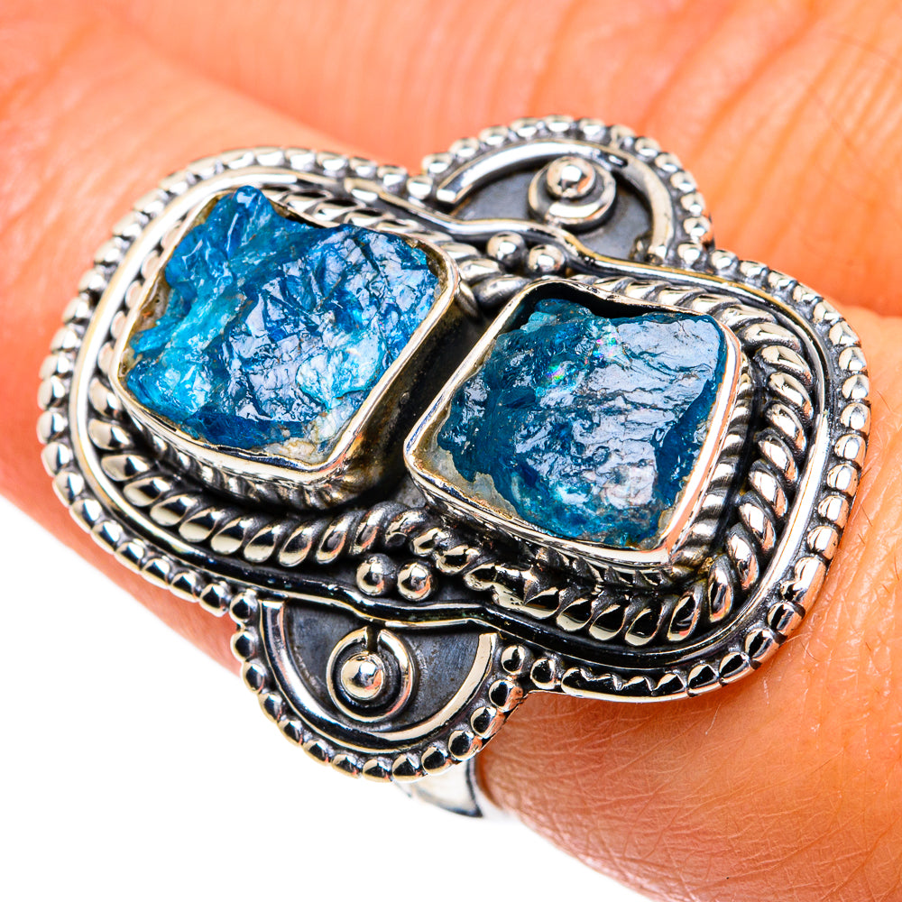 Apatite Rings handcrafted by Anasilvercos - RING80672