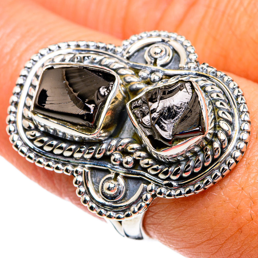 Shungite Rings handcrafted by Anasilvercos - RING80690