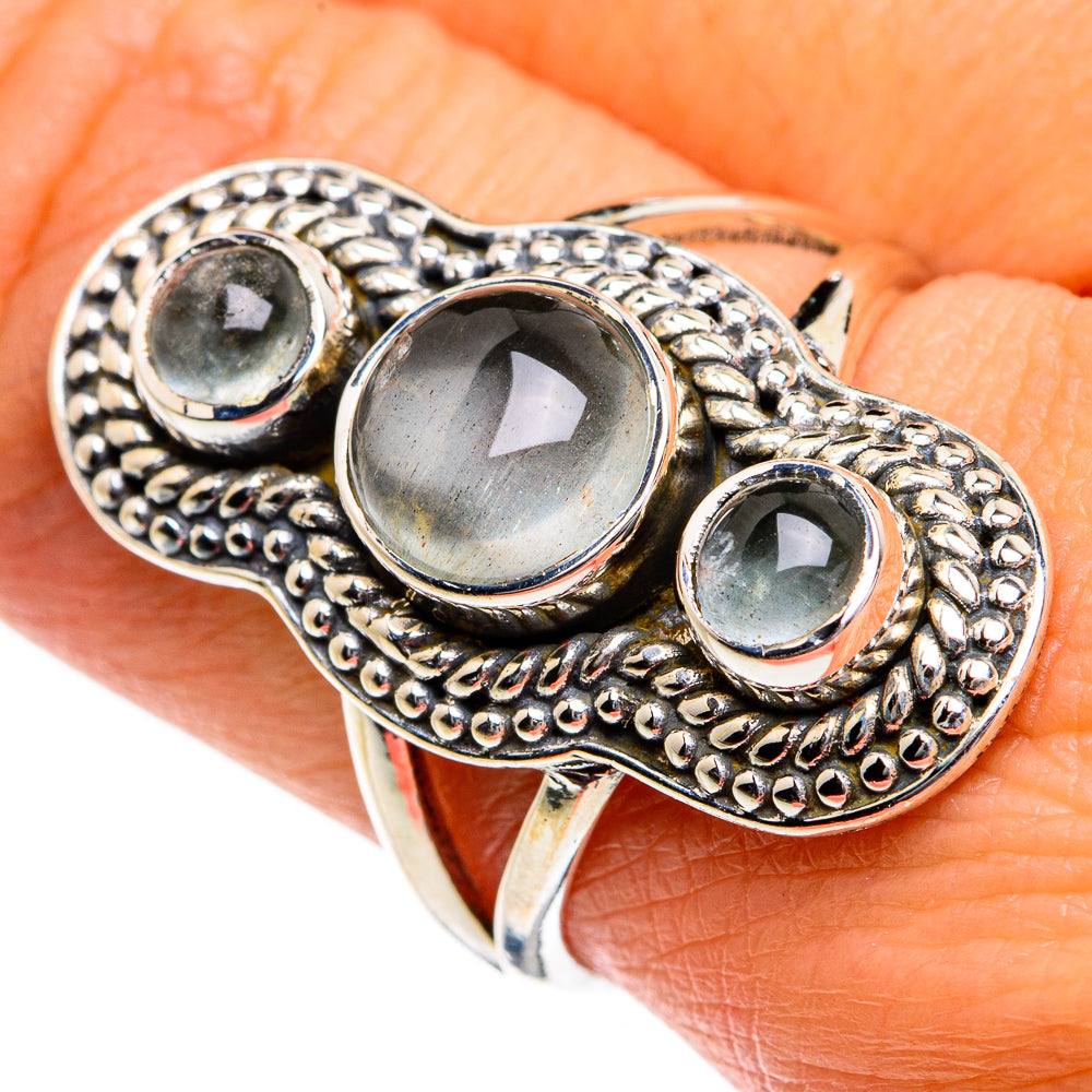 Aquamarine Rings handcrafted by Anasilvercos - RING80700