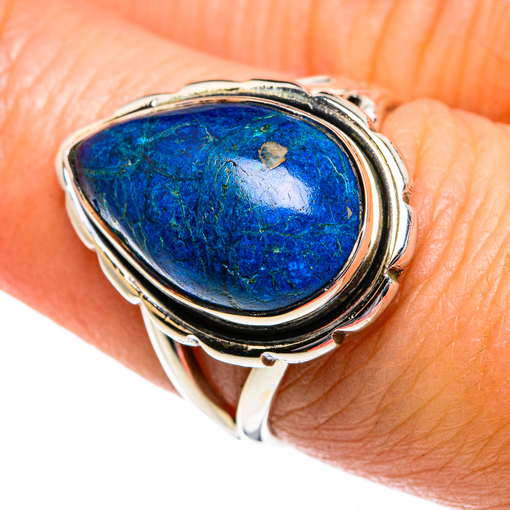 Shattuckite Rings handcrafted by Anasilvercos - RING80701