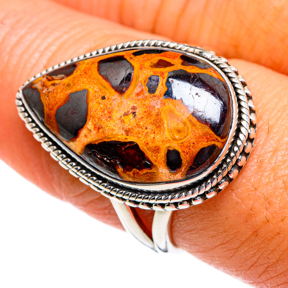 Bauxite Rings handcrafted by Anasilvercos - RING80709