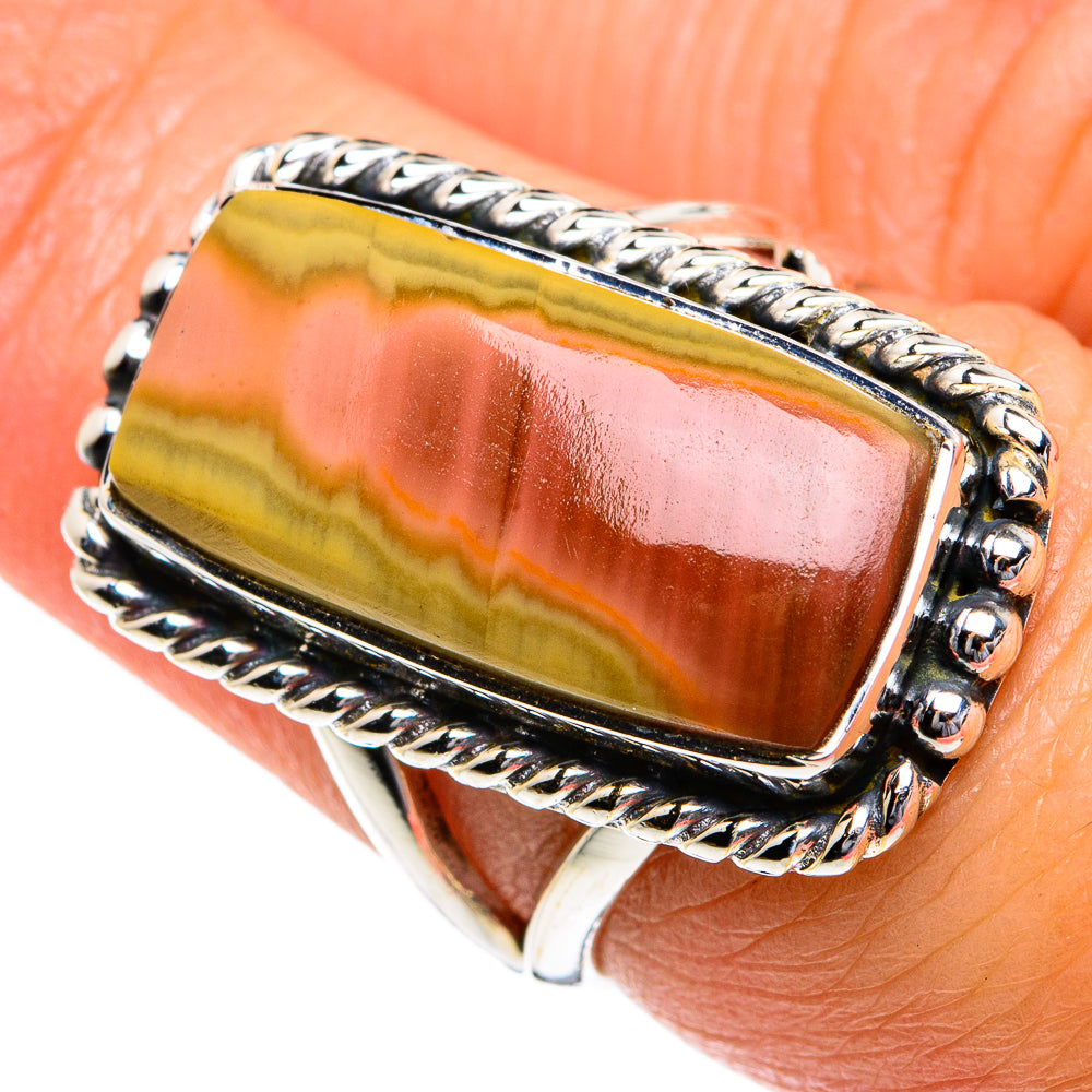 Willow Creek Jasper Rings handcrafted by Anasilvercos - RING80734