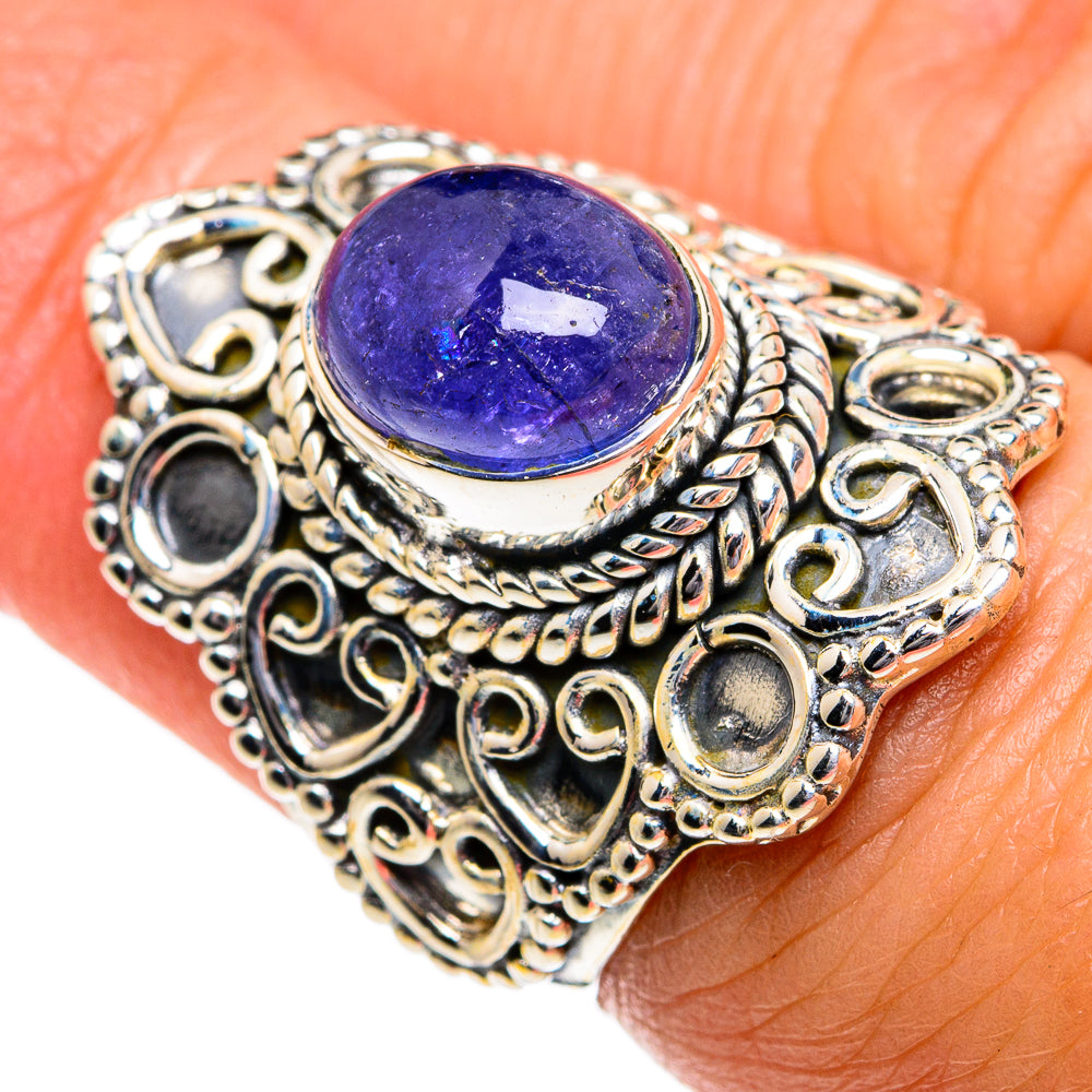 Tanzanite Rings handcrafted by Anasilvercos - RING80739