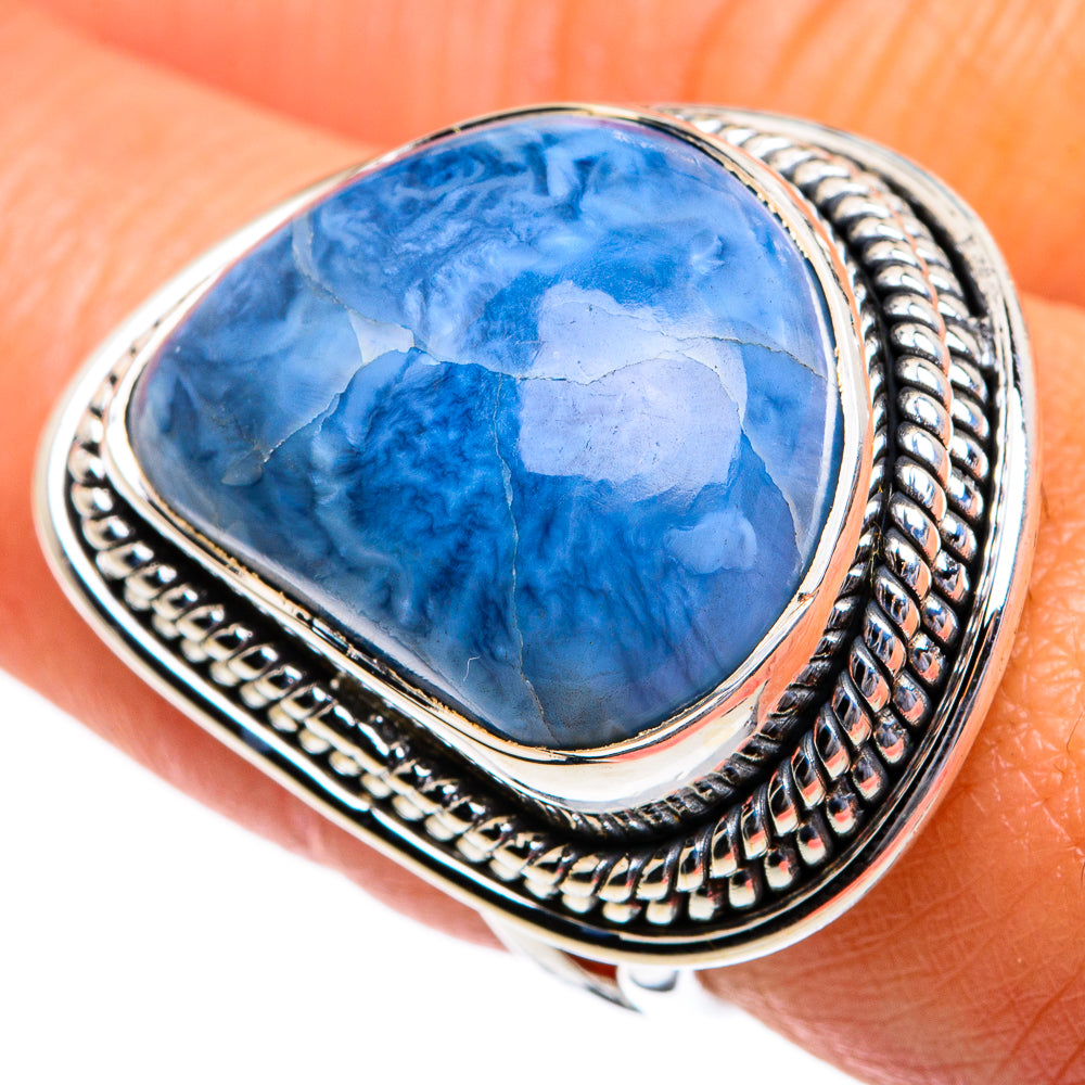 Sodalite Rings handcrafted by Anasilvercos - RING80773