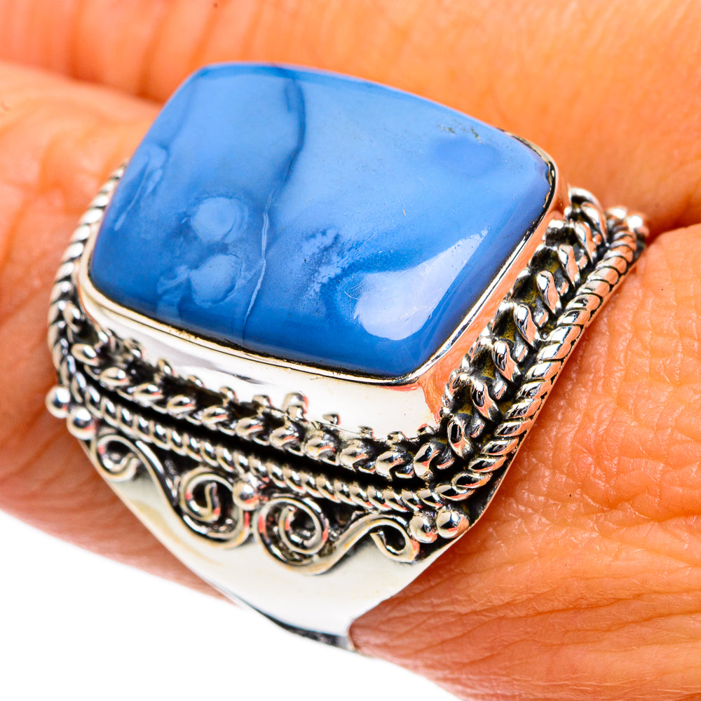 Owyhee Opal Rings handcrafted by Anasilvercos - RING80809