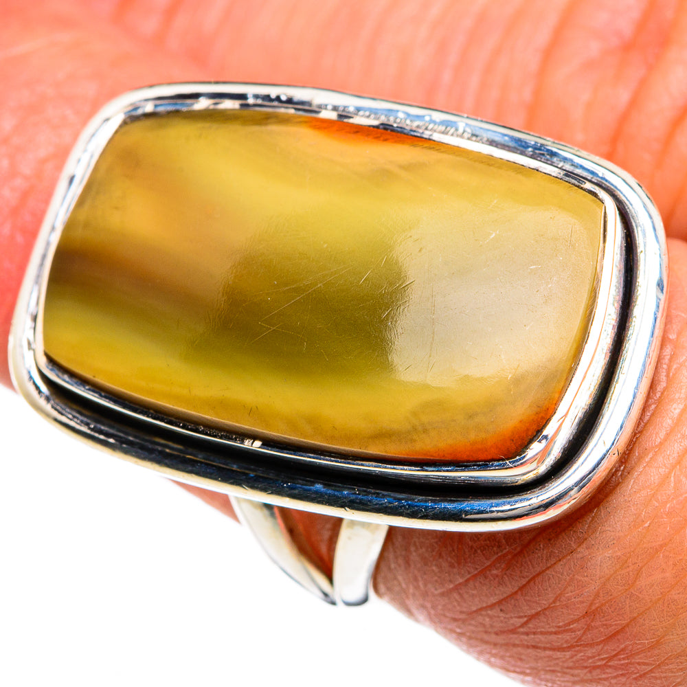 Willow Creek Jasper Rings handcrafted by Anasilvercos - RING80825