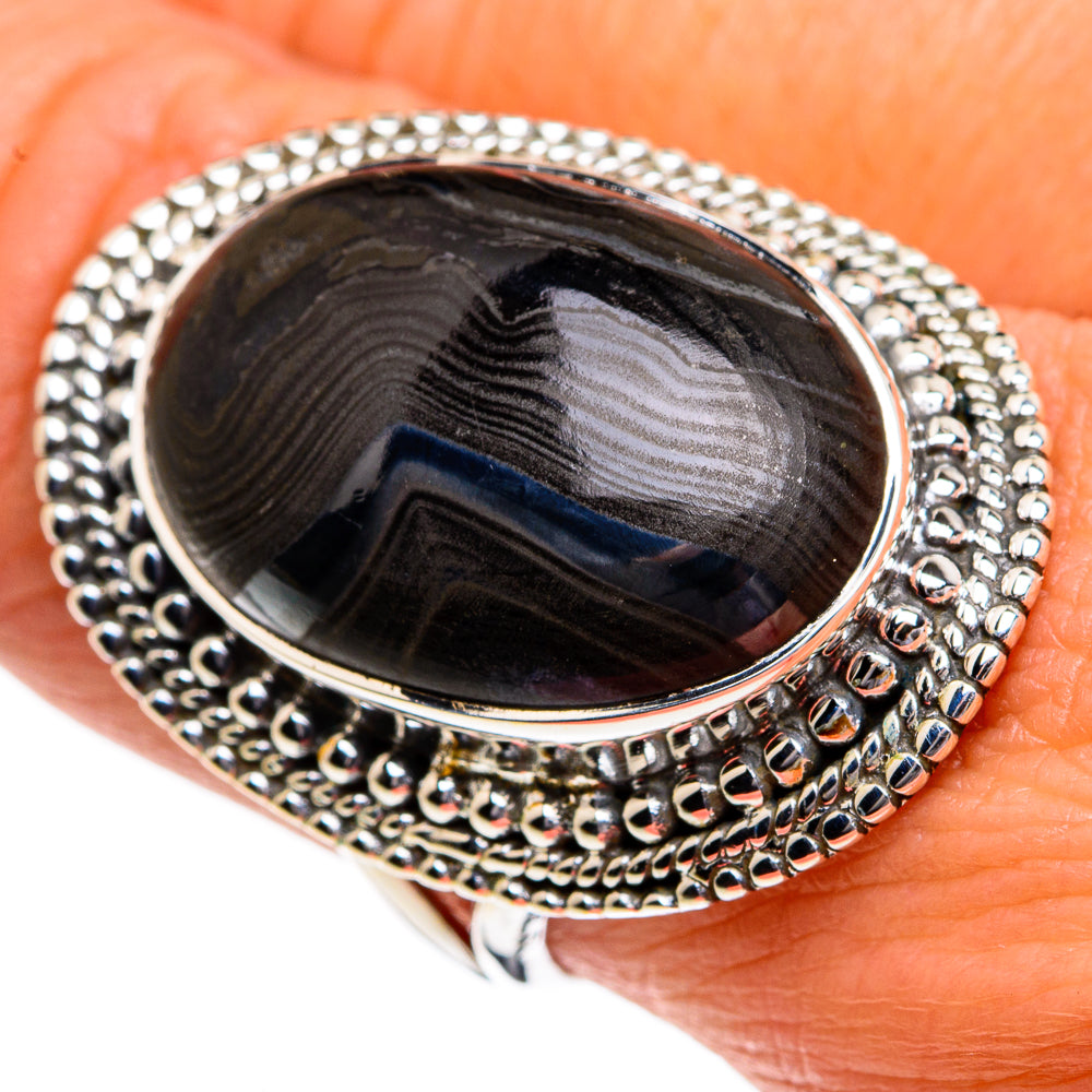 Psilomelane Rings handcrafted by Anasilvercos - RING80834