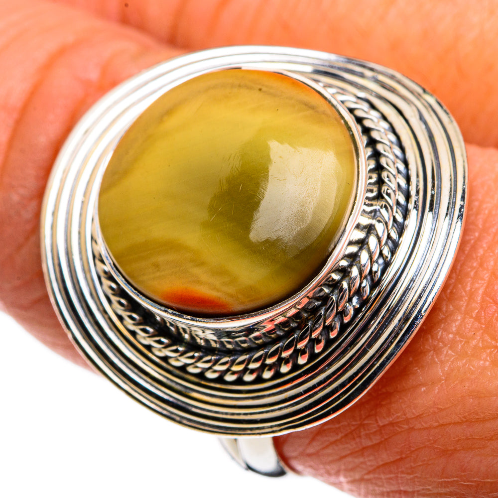 Willow Creek Jasper Rings handcrafted by Anasilvercos - RING80854