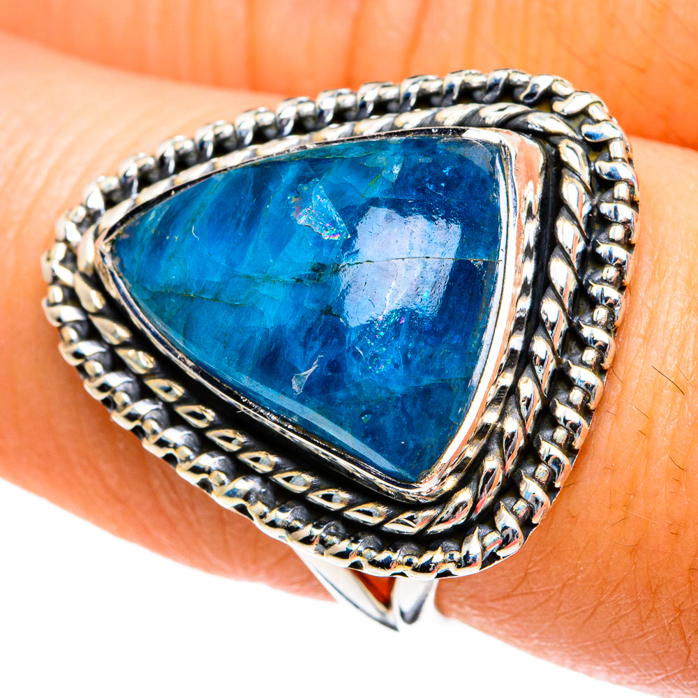 Apatite Rings handcrafted by Anasilvercos - RING80871