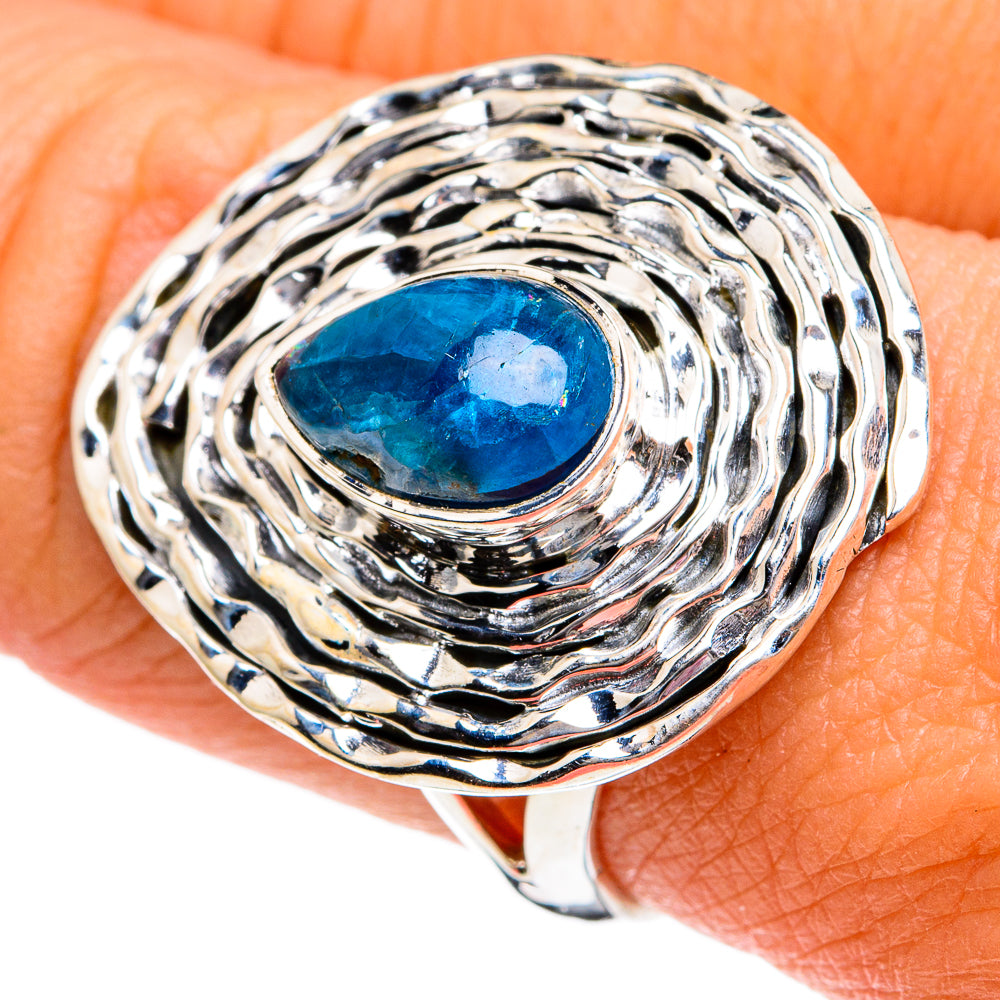 Apatite Rings handcrafted by Anasilvercos - RING80908