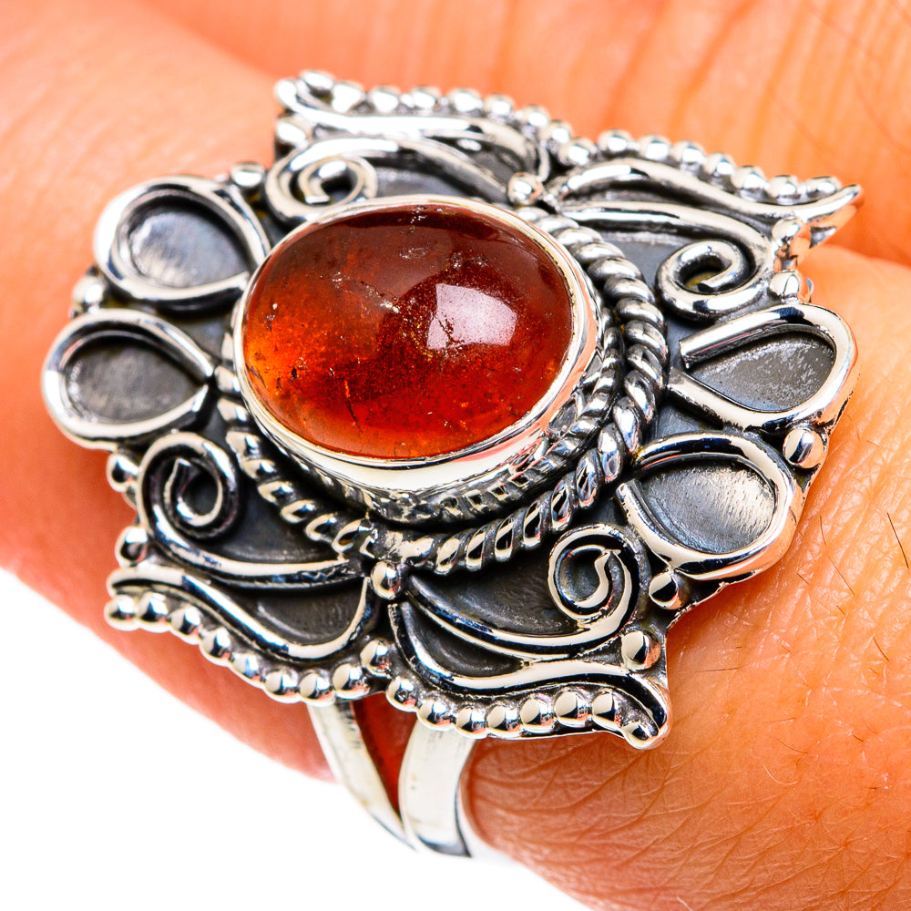 Carnelian Rings handcrafted by Anasilvercos - RING80922
