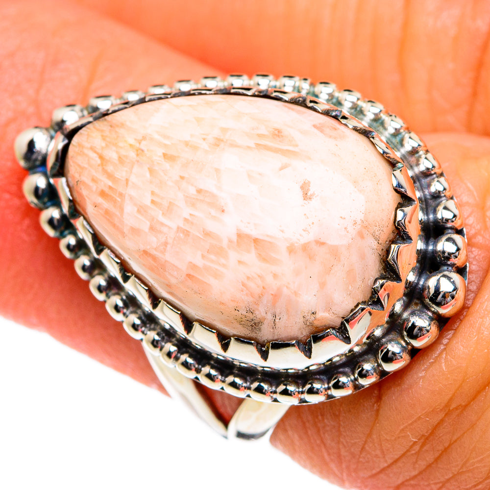 Scolecite Rings handcrafted by Anasilvercos - RING80923