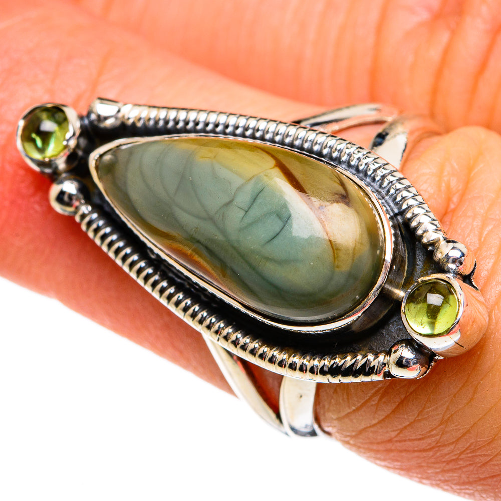 Willow Creek Jasper Rings handcrafted by Anasilvercos - RING80940