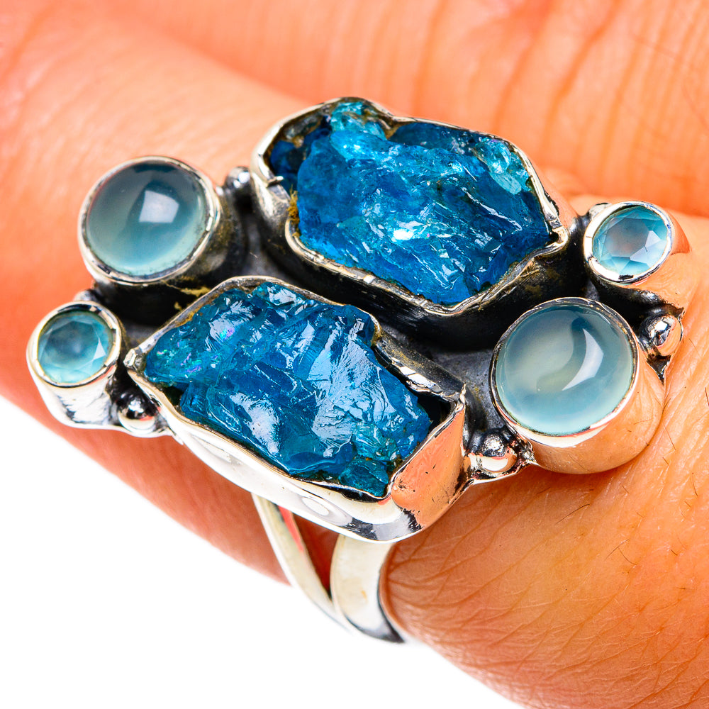 Apatite Rings handcrafted by Anasilvercos - RING80945