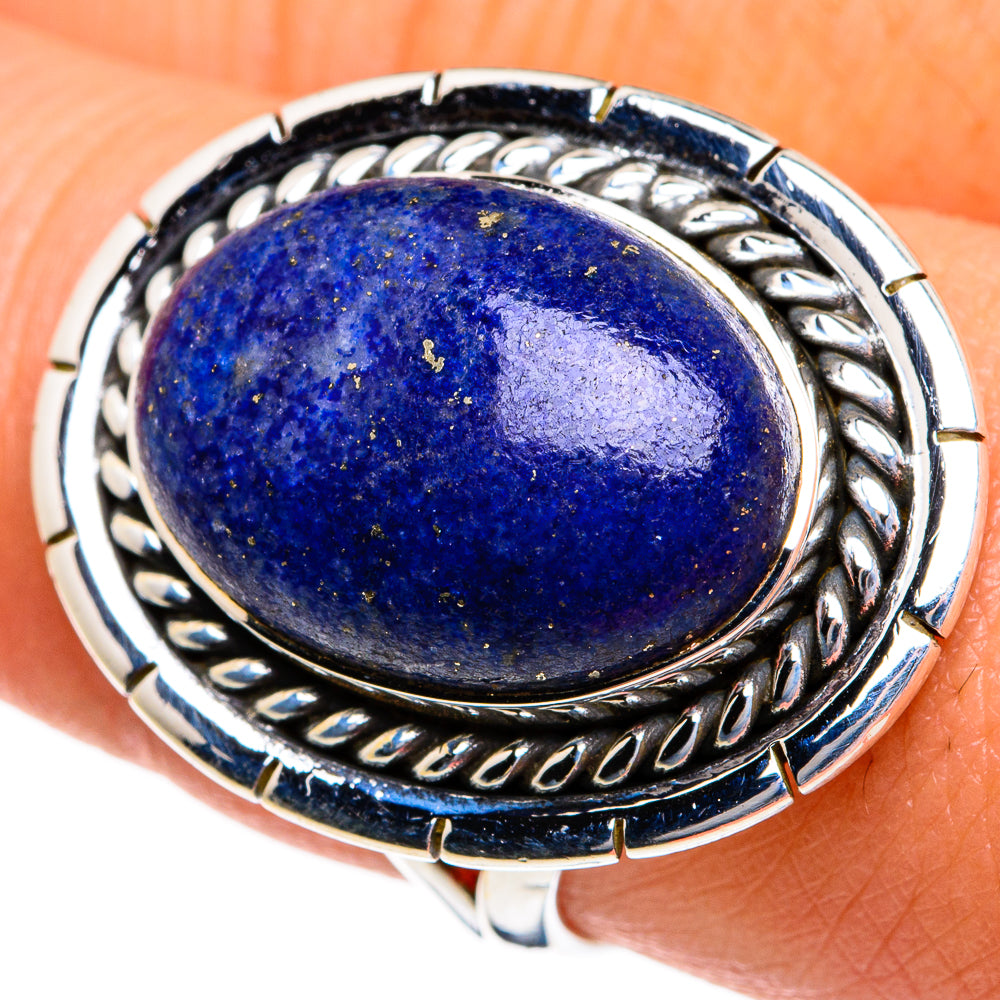 Lapis Lazuli Rings handcrafted by Anasilvercos - RING80980