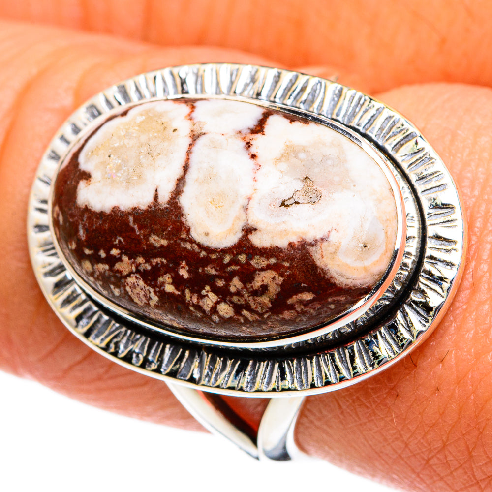 Wild Horse Jasper Rings handcrafted by Anasilvercos - RING80993