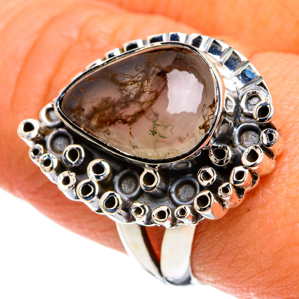 Montana Agate Rings handcrafted by Anasilvercos - RING81029