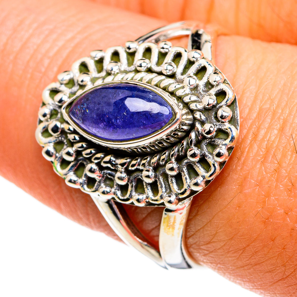 Tanzanite Rings handcrafted by Anasilvercos - RING81066