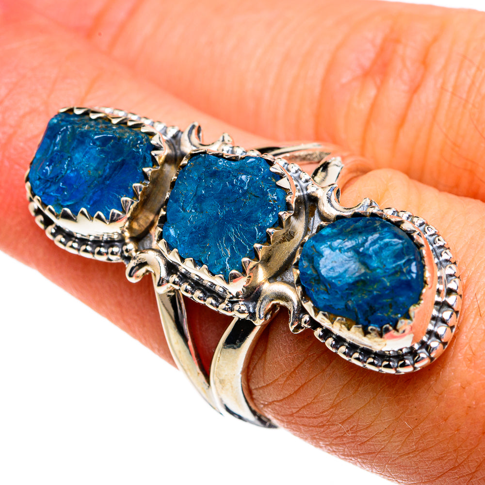 Apatite Rings handcrafted by Anasilvercos - RING81083