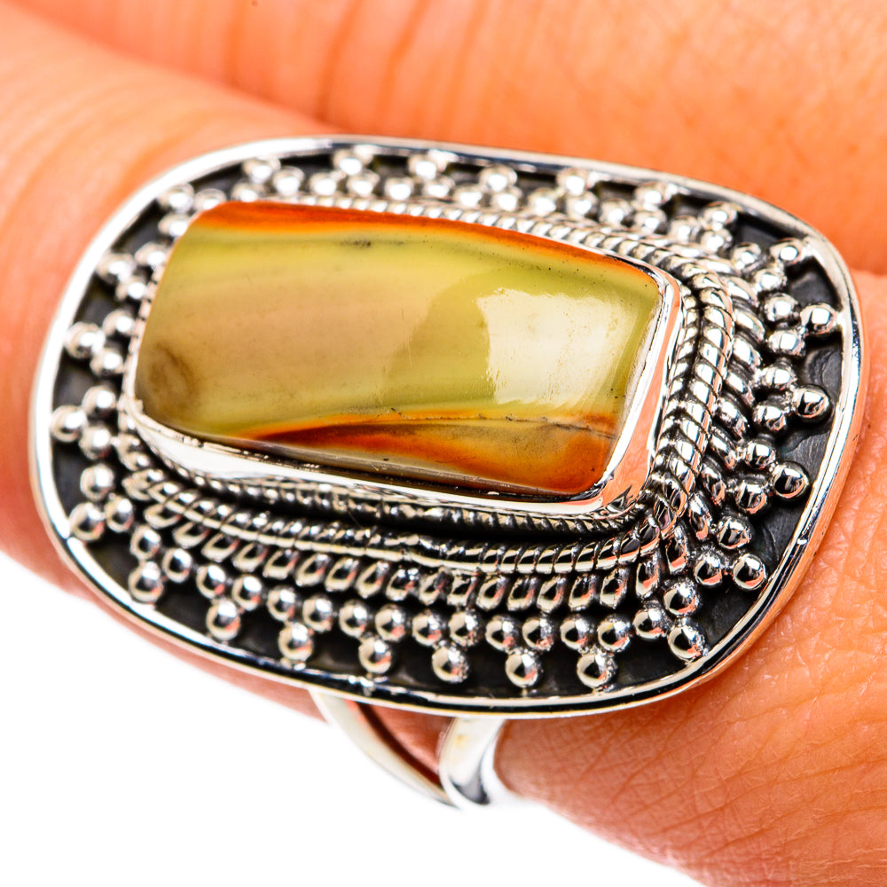 Willow Creek Jasper Rings handcrafted by Anasilvercos - RING81090