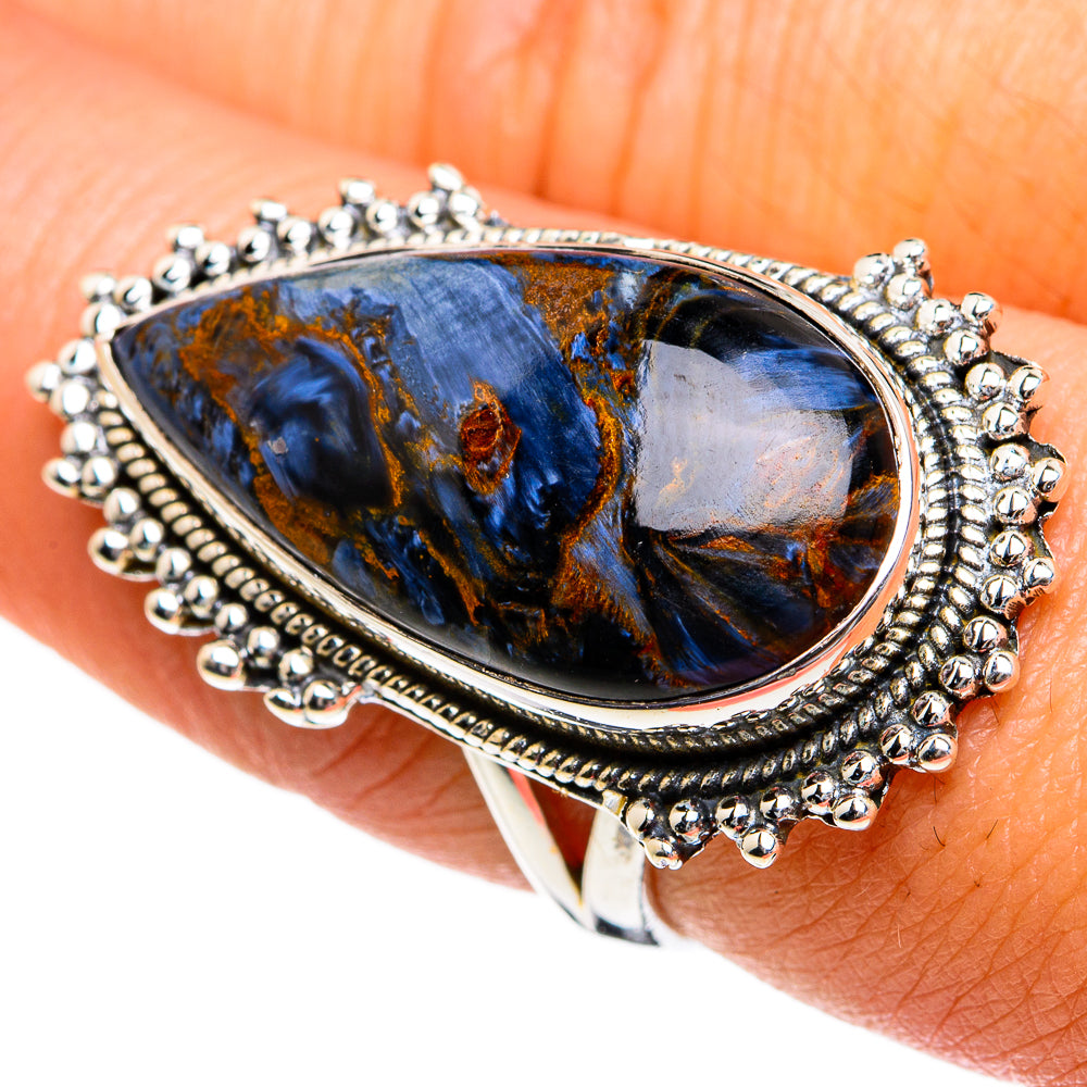 Pietersite Rings handcrafted by Anasilvercos - RING81157