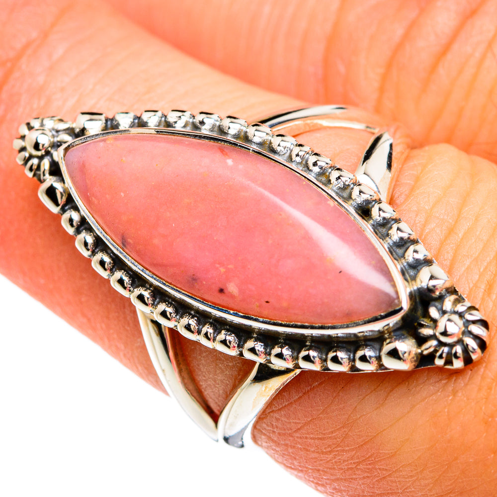 Pink Opal Rings handcrafted by Anasilvercos - RING81188