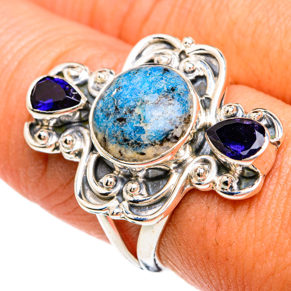 Shattuckite Rings handcrafted by Anasilvercos - RING81245