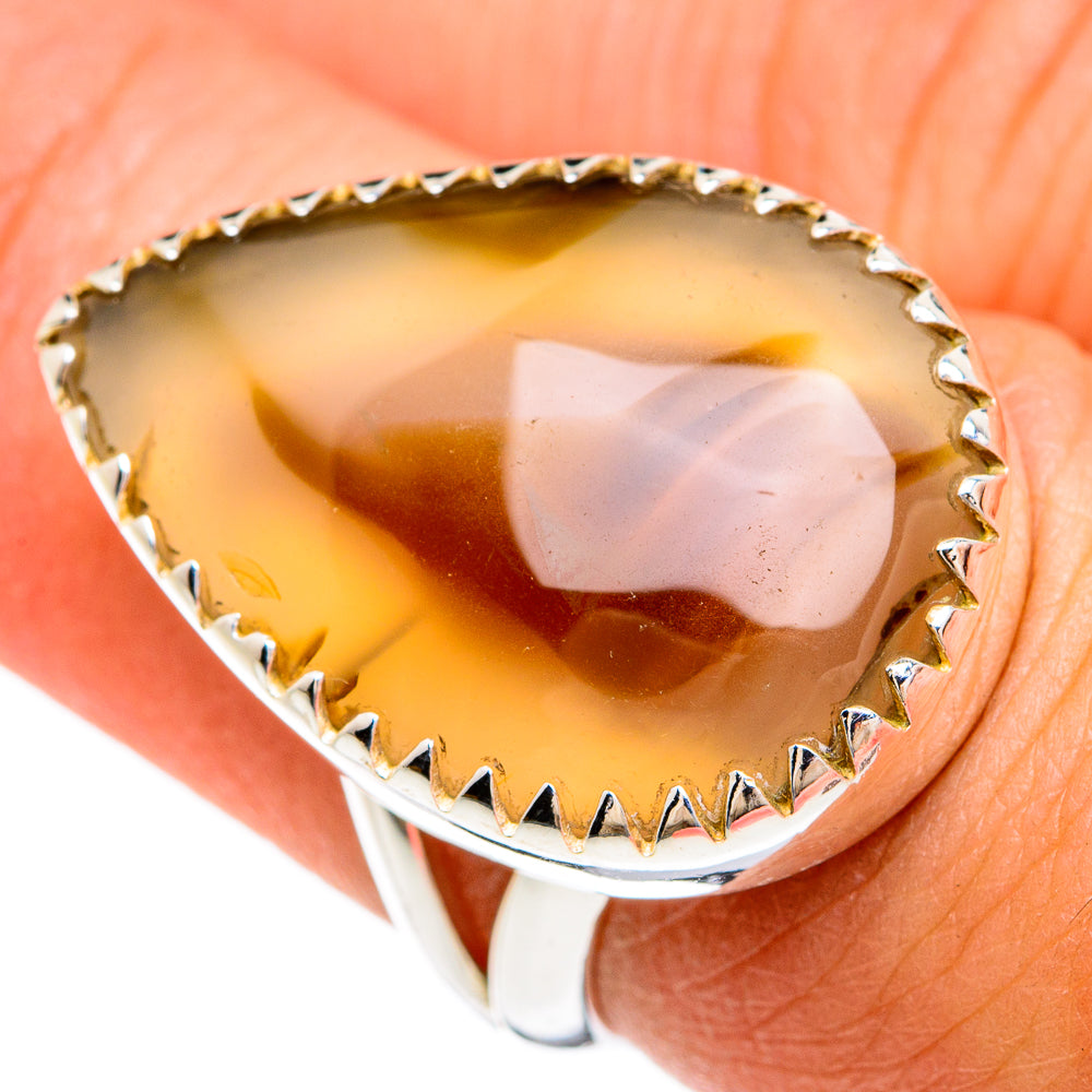 Montana Agate Rings handcrafted by Anasilvercos - RING81251