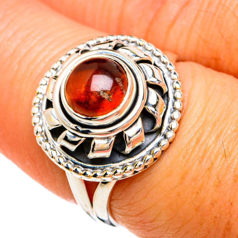 Carnelian Rings handcrafted by Anasilvercos - RING81284