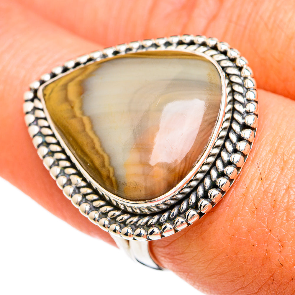 Willow Creek Jasper Rings handcrafted by Anasilvercos - RING81315