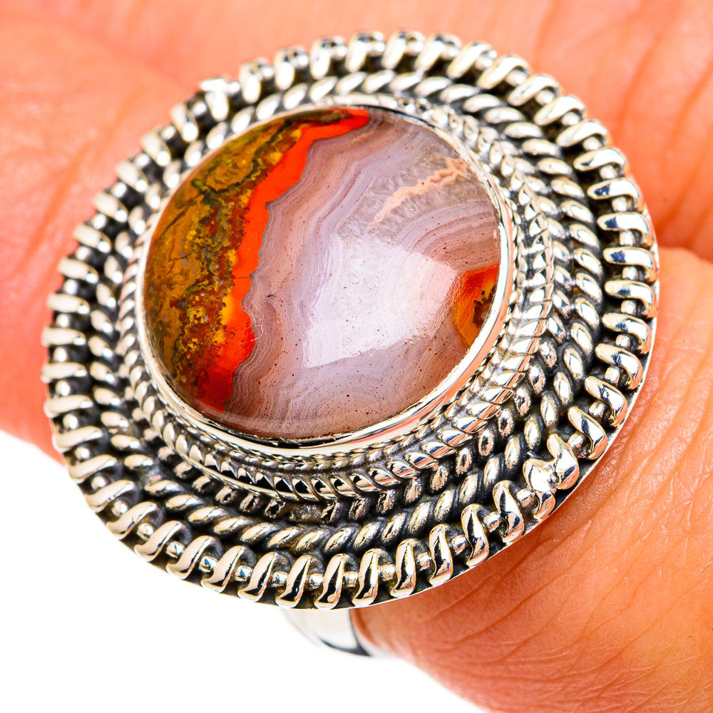 Moroccan Agate Rings handcrafted by Anasilvercos - RING81381