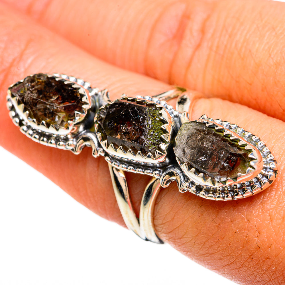 Herkimer Diamond Rings handcrafted by Anasilvercos - RING81392